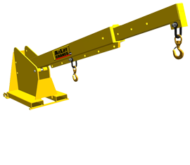 Telescoping JIB Fork Truck