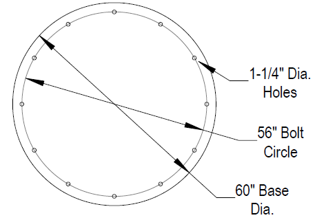 H-Series 60 Dia Base
